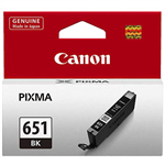 CANON CLI651BK INK CARTRIDGE BLACK
