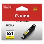 CANON CLI651Y INK CARTRIDGE YELLOW