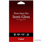 CANON SG201 PHOTO PAPER PLUS SEMI GLOSS 260GSM 4 X 6 INCH WHITE PACK 20