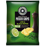 RED ROCK DELI CHIPS LIME AND PEPPER 165G