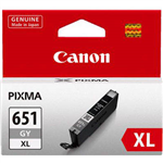 CANON CLI651XL INK CARTRIDGE HIGH YIELD GREY