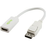COMSOL DISPLAYPORT ADAPTER MALE TO HDMI 4K2K 200MM WHITE