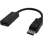 COMSOL DISPLAYPORT ADAPTER MALE TO HDMI FEMALE 200MM BLACK