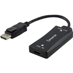COMSOL DISPLAYPORT ADAPTER HDMI FEMALE TO MALE 200MM BLACK