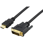 COMSOL HDMI CABLE MALE TO DVID MALE 1M BLACK
