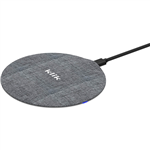 KLIK QI FABRIC WIRELESS CHARGING PAD 15W