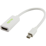 COMSOL MINI DISPLAYPORT ADAPTER MALE TO HDMI 4K2K 200MM WHITE