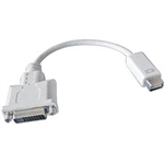 COMSOL MINI ADAPTER DVI MALE TO DVID SINGLE LINK FEMALE 200MM WHITE