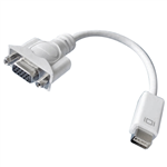 COMSOL MINI ADAPTER DVI MALE TO VGA FEMALE 200MM WHITE