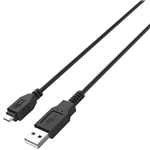 COMSOL USB PERIPHERAL CABLE 20 A MALE TO MICRO B MALE 2M BLACK