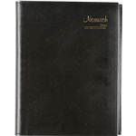 CUMBERLAND 2022 NORWICH SPIRAL DIARY PVC WEEK TO VIEW 1 HOUR QUARTO BLACK