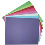 COLOURFUL DAYS COLOURBOARD 200GSM 510 X 640MM ASSORTED COOL PACK 50