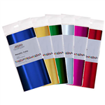 COLOURFUL DAYS CELLO WRAP 750 X 1000MM METALLIC ASSORTED PACK 25