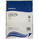 INITIATIVE LETTER FILE A4 ECONOMY CLEAR PACK 100