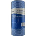 INITIATIVE CLEANING WIPES BLUE ROLL OF 90 SHEETS