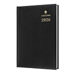 COLLINS 2022 STERLING DIARY DAY TO PAGE 1 HOUR A5 BLACK