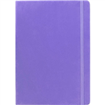 COLLINS LEGACY NOTEBOOK RULED 240 PAGE EXPANDABLE INNER POCKET A5 PURPLE