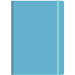 COLLINS LEGACY NOTEBOOK RULED 240 PAGE EXPANDABLE INNER POCKET A5 TEAL