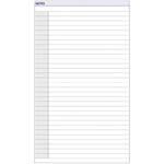 DEBDEN DAYPLANNER DESK EDITION REFILL NOTEPAD 216 X 140MM WHITE