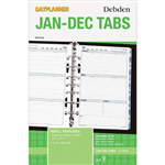 DEBDEN DAYPLANNER DESK EDITION REFILL REFILL TABS JANDEC DESK SIZE