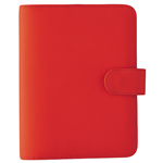 DEBDEN DAYPLANNER SLIMLINE EDITION SNAP CLOSURE 162 X 82MM PU RED