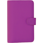 DEBDEN DAYPLANNER SLIMLINE EDITION SNAP CLOSURE 162 X 82MM PU PURPLE