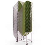 BURO ENVY AND MAXIM CHAIR TROLLEY