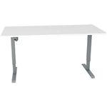 CONSET 50133 ELECTRIC HEIGHT ADJUSTABLE DESK 1800 X 800MM WHITESILVER