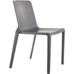 BURO MEG VISITOR CHAIR STACKABLE CHARCOAL