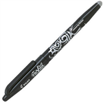 PILOT FRIXION ERASABLE GEL INK PEN 07MM BLACK