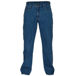 PRIME MOVER MW168 COTTON DENIM JEANS WITH CONTRAST STITCHING