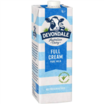 DEVONDALE UHT LONG LIFE FULL CREAM MILK 1 LITRE