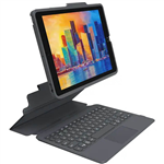 ZAGG PRO KEYS WIRELESS TRACKPAD KEYBOARD AND DETACHABLE CASE APPLE IPAD 102 INCH CHARCOAL