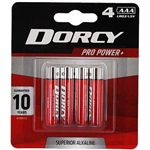 DORCY SUPER ALKALINE AAA BATTERY PACK 4