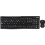 LOGITECH MK270 WIRELESS KEYBOARD AND MOUSE COMBO BLACK