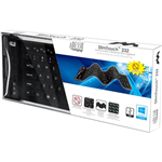ADESSO AKB232UB SLIMTOUCH ANTIMICROBIAL WATERPROOF FLEX KEYBOARD BLACK