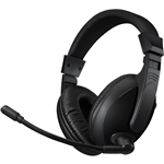ADESSO H5U XTREAM STEREO USB MULTIMEDIA HEADSET BLACK