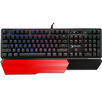 BLOODY B975 LIGHT STRIKE ANIMATION GAMING KEYBOARD USB BLACKRED