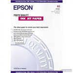 EPSON C13S041068 QUALITY PHOTO PAPER 102GSM A3 WHITE PACK 100