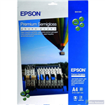 EPSON S041332 PREMIUM SEMIGLOSS PHOTO PAPER 251GSM A4 WHITE PACK 20