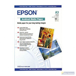 EPSON S041344 ARCHIVAL MATTE PHOTO PAPER 189GSM A3 WHITE PACK 50