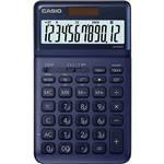 CASIO JW200SC DESKTOP CALCULATOR 12 DIGIT NAVY