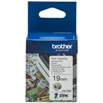 BROTHER CZ1003 LABEL ROLL 19MM X 5M WHITE