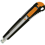 FISKARS STRAIGHT CUTTER KNIFE 9MM BLACK