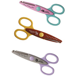 FISKARS KIDZORS PAPER EDGERS SCISSORS ZOO ANIMALS PACK 3