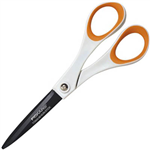 FISKARS TITANIUM NONSTICK SCISSORS 180MM WHITE