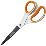 FISKARS TITANIUM NONSTICK SCISSORS 210MM WHITE