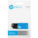 HP V150W FLASH DRIVE USB 20 64GB BLUE
