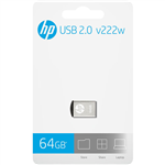HP V222W MICRO FLASH DRIVE USB 20 64GB SILVER