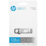 HP X750W FLASH DRIVE USB 31 128GB SILVER